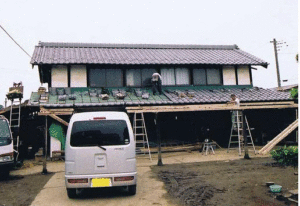 屋根葺き替え施工後2